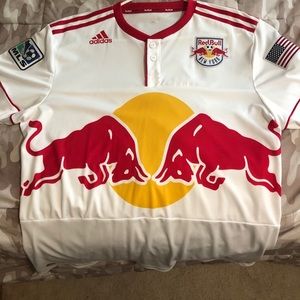 Adidas Authentic New York Red Bulls Jersey